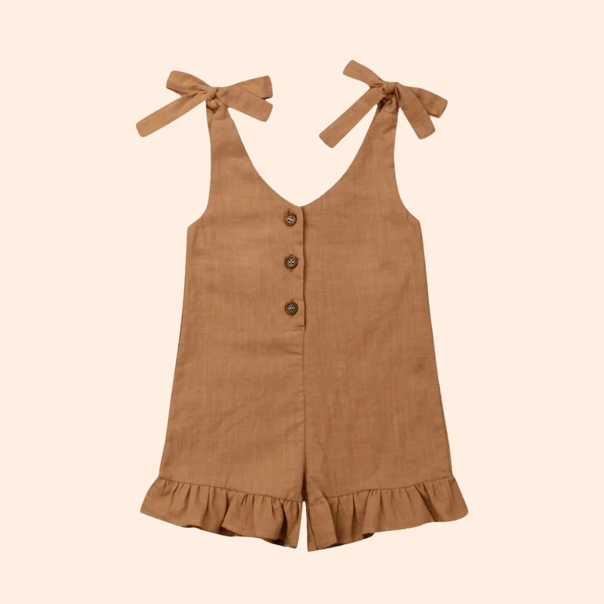 Adorable Summer Ruffle Romper