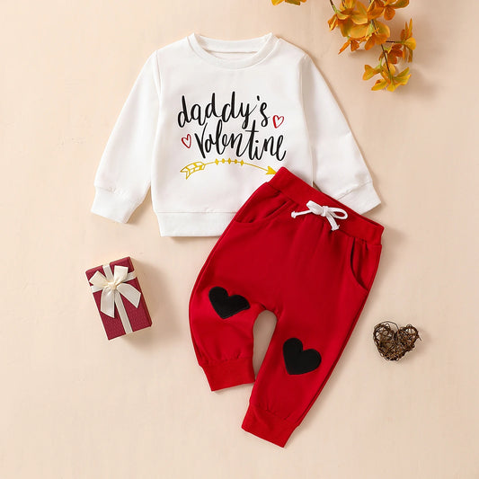 Adorable Valentine's Day Baby Outfit