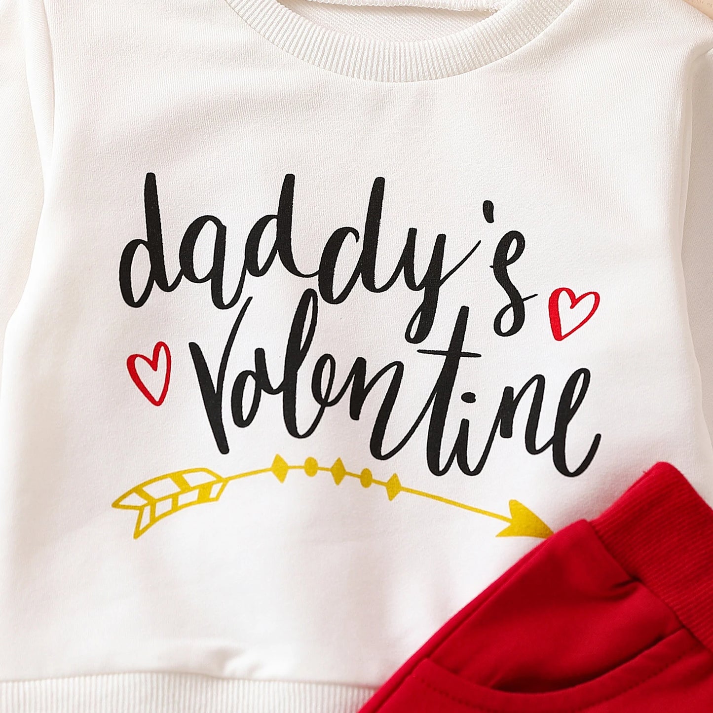 Adorable Valentine's Day Baby Outfit