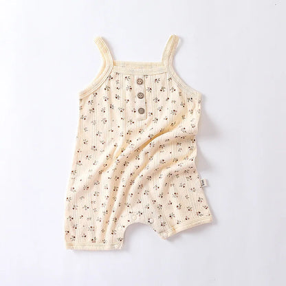 Cute Sleeveless Summer Jumpsuit