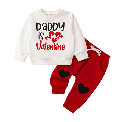 Adorable Valentine's Day Baby Outfit