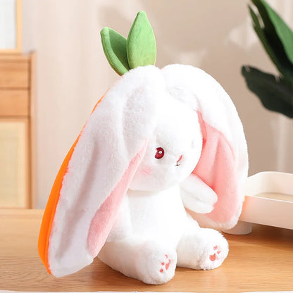 Adorable Strawberry & Carrot Rabbit Plush