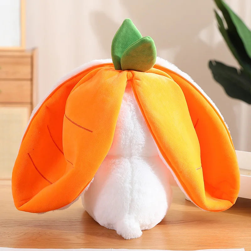 Adorable Strawberry & Carrot Rabbit Plush