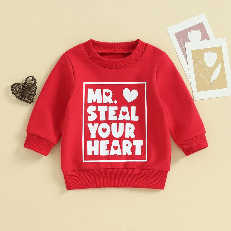 Valentine's Day Toddler Sweatshirt