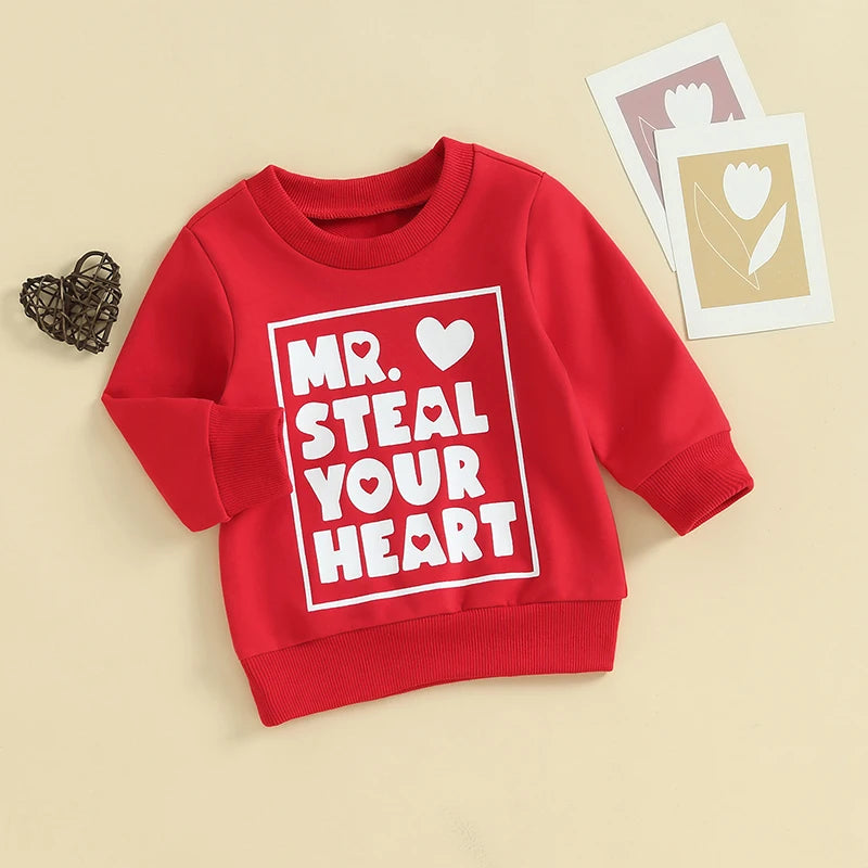 Valentine's Day Toddler Sweatshirt