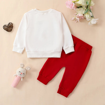 Adorable Valentine's Day Baby Outfit